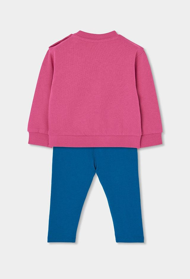 Boboli Girl Fuchsia Legging Set