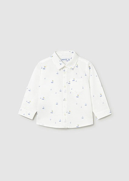 Mayoral Baby Boy Linen Shirt