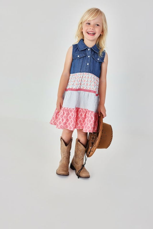 Boboli Denim dress for girl