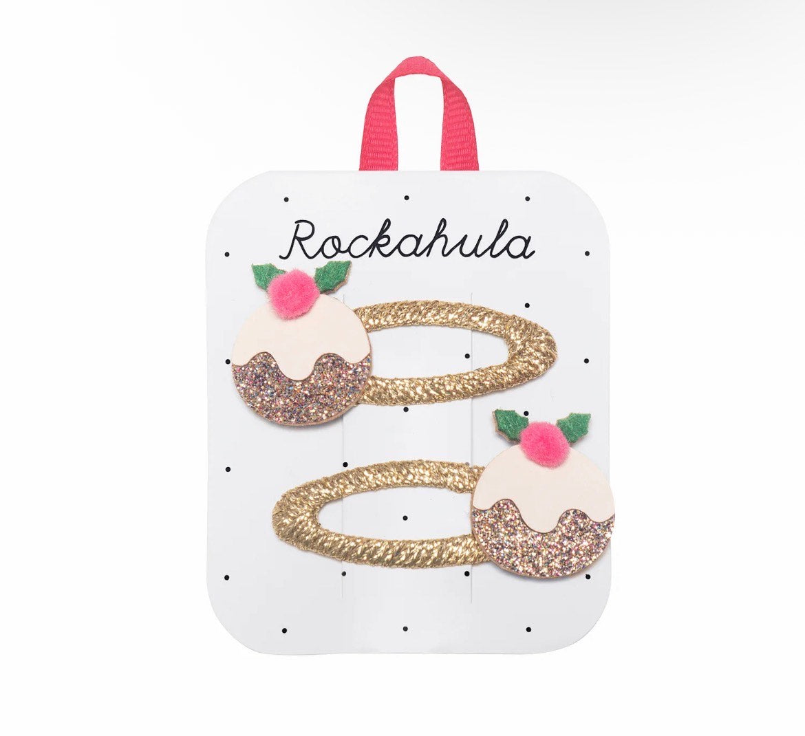Rockahula Christmas Pudding Clips