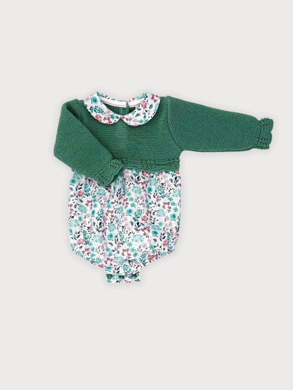 Sardon Romper in Jade