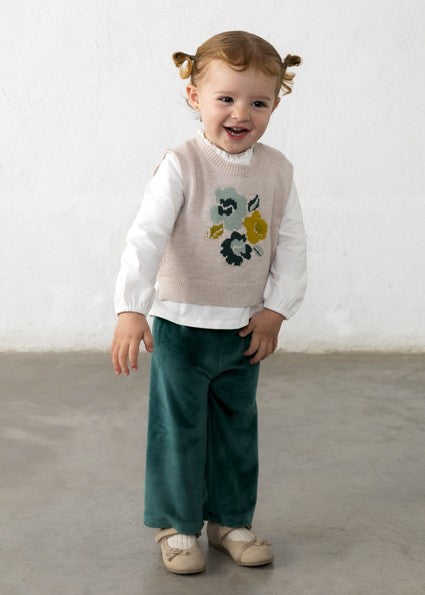 Mayoral Baby Girl 3 Pc Set Green