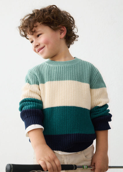 Mayoral Colour Block Knit