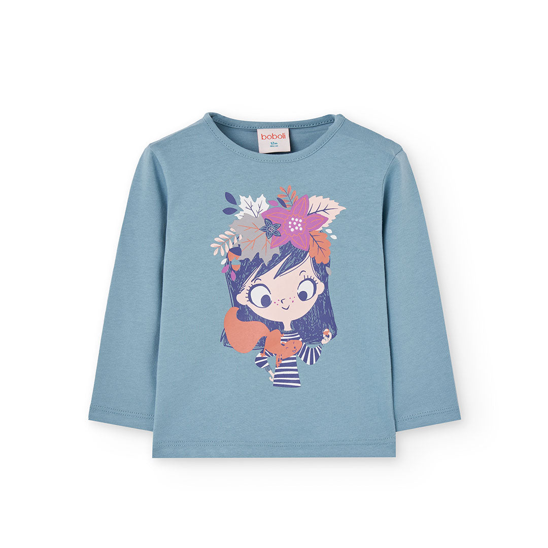 Boboli Girl Blue Top