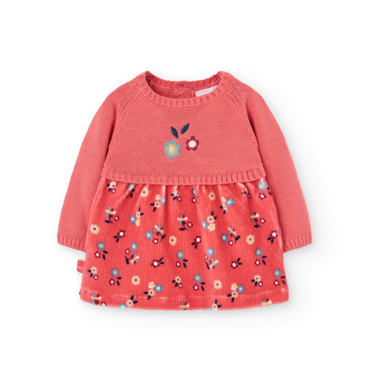 Boboli Baby Girl Coral Dress