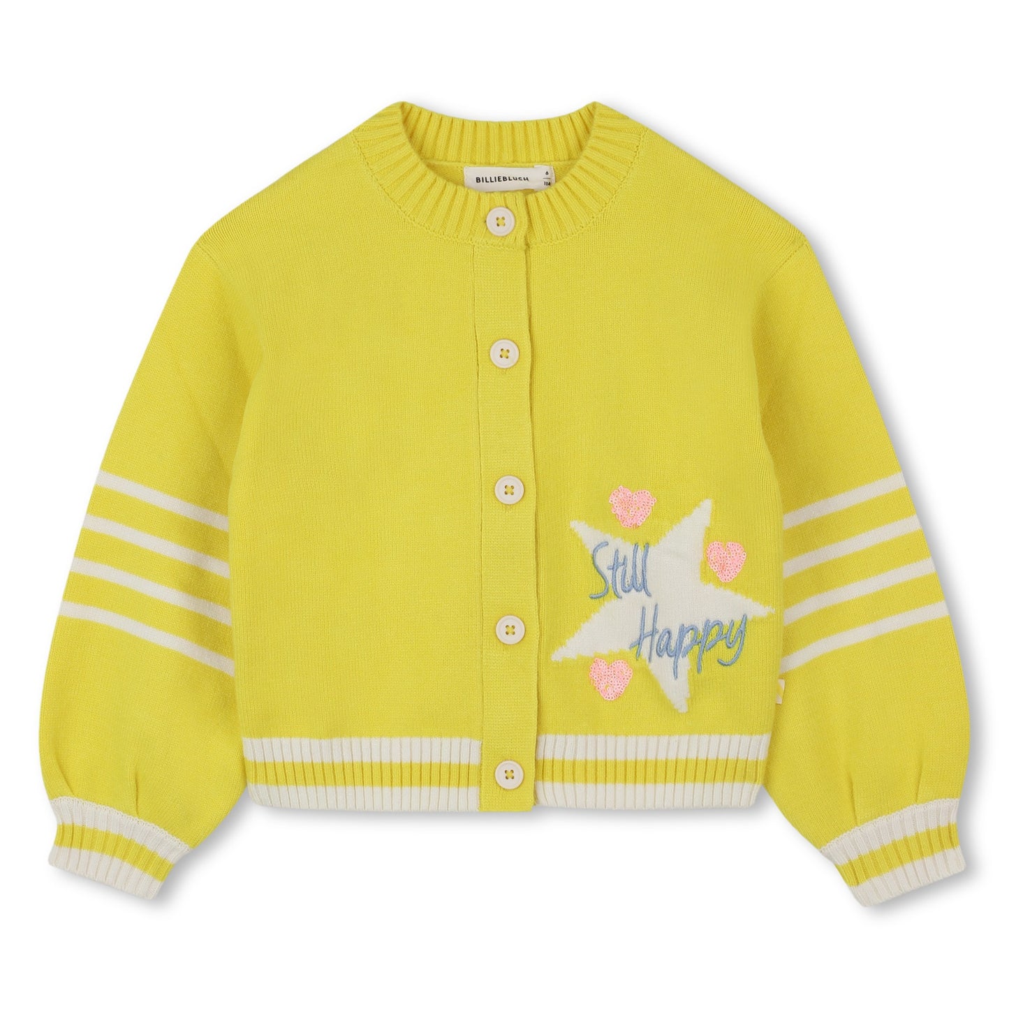 BILLIEBLUSH KNITTED CARDIGAN SUN