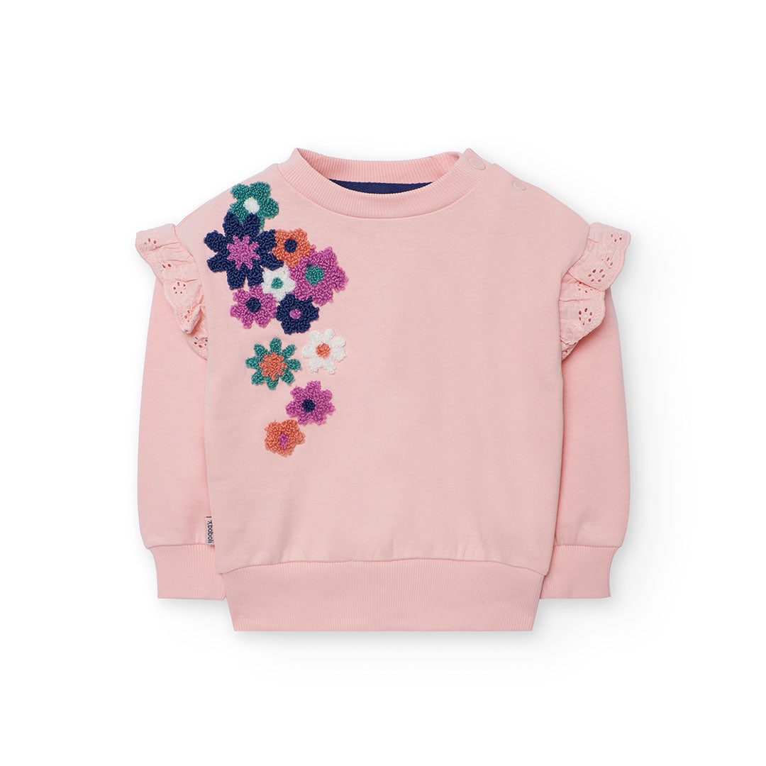 Boboli Girl fleece sweatshirt