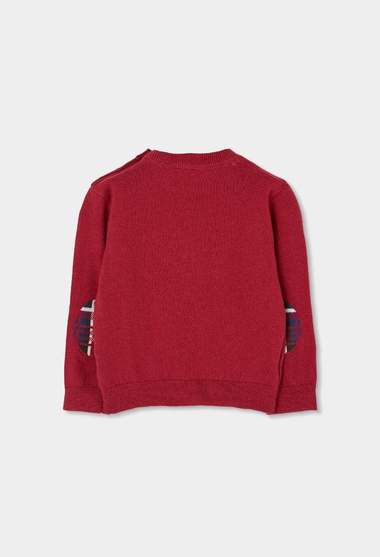 Boboli Knitwear Jumper for boys in Berry
