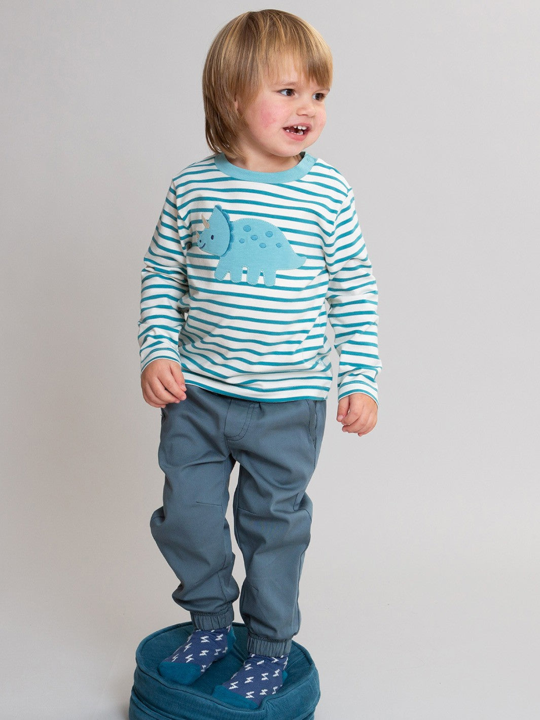 Kite Twill Joggers Blue
