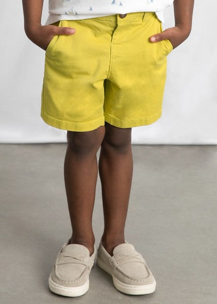 Mayoral Boy Basic twill chino shorts