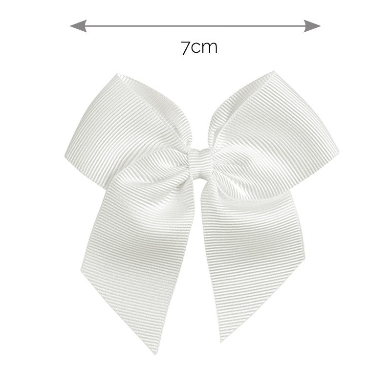 Condor Hair clip with grosgrain bow - 202 Cream