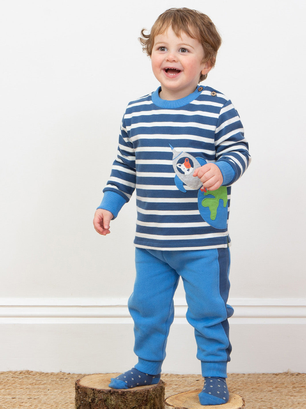 Kite Boy Blue Bottoms