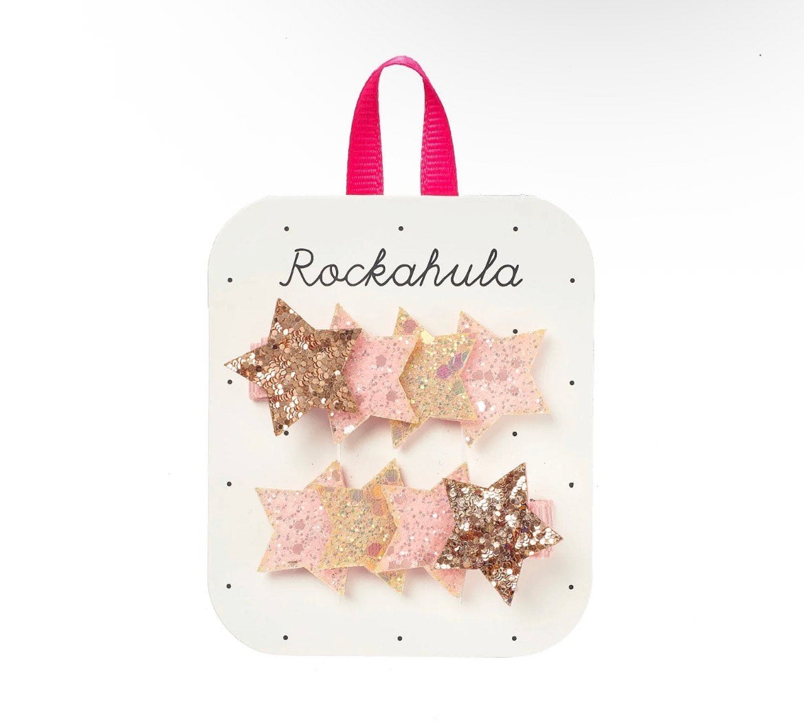 Rockahula Shimmer Star Clips