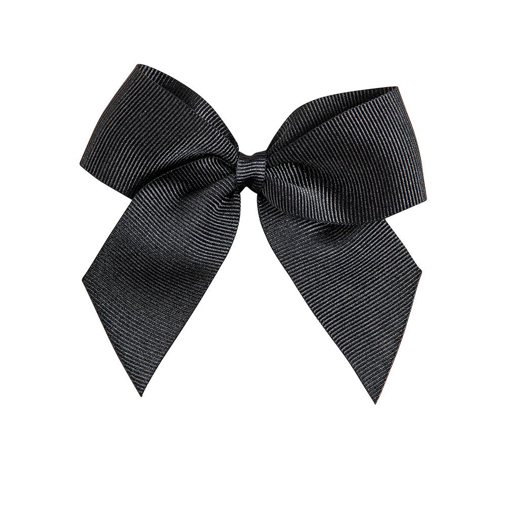 Condor Hair clip with grosgrain bow - 900 Black