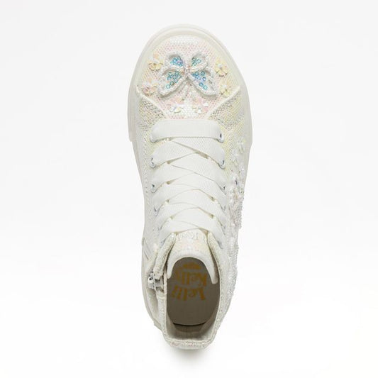 Lelli Kelly Emerald Hi Top White