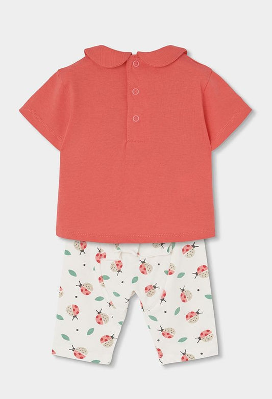 Boboli Lady bug legging set for baby girl