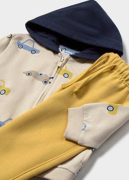 Mayoral 3-piece printed tracksuit