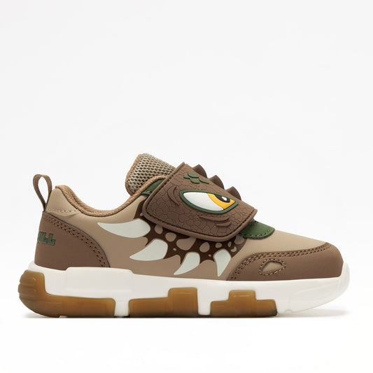 BULL BOYS BABY REX SHOES in BROWN v2
