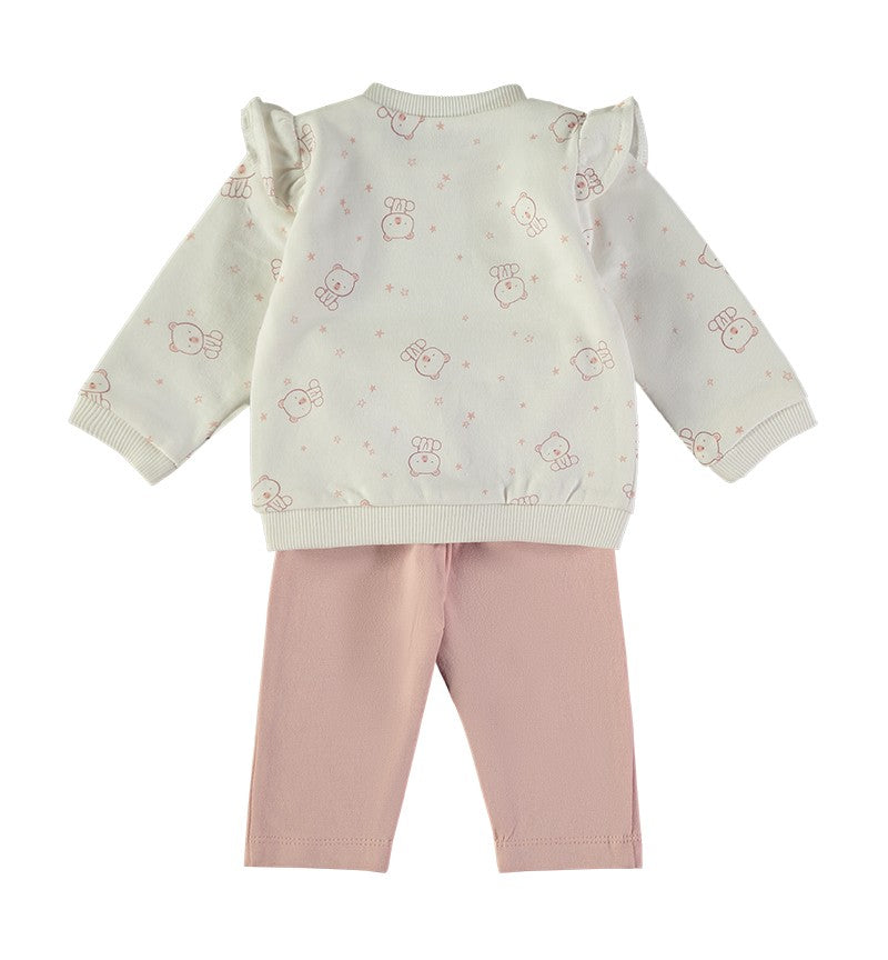 BABYBOL BABY'S 2 PCS SET OFF WHITE