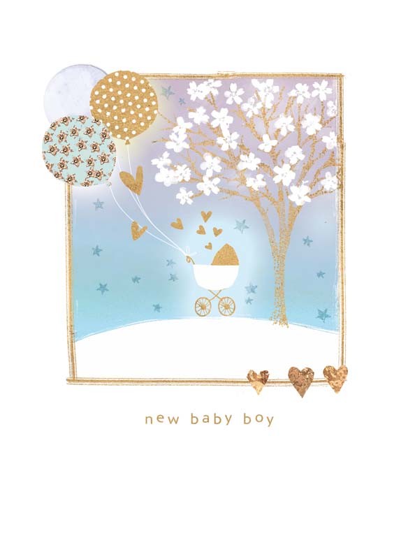 New Baby Boy from Card Boutique