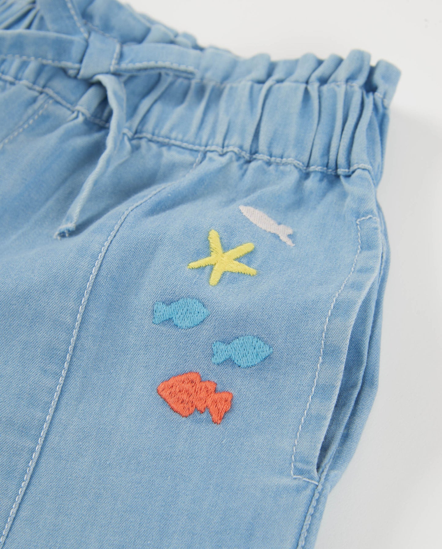 Tuc Tuc GIRL THE SEA CIRCUS WOVEN TROUSERS