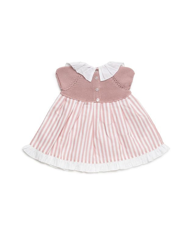 Juliana girls half knit dress