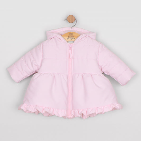Emile et Rose Megan Pink Microfibre Jacket