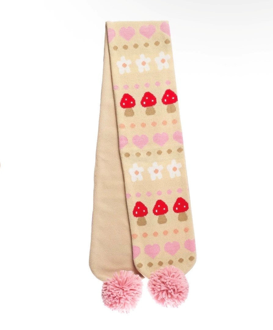 Rockahula Alpine Fairisle Knitted Scarf