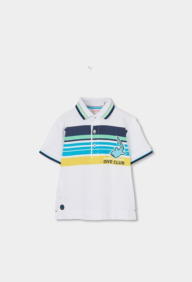 Boboli colourful polo top for boy