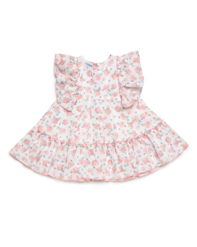Juliana girls dress with ruffles