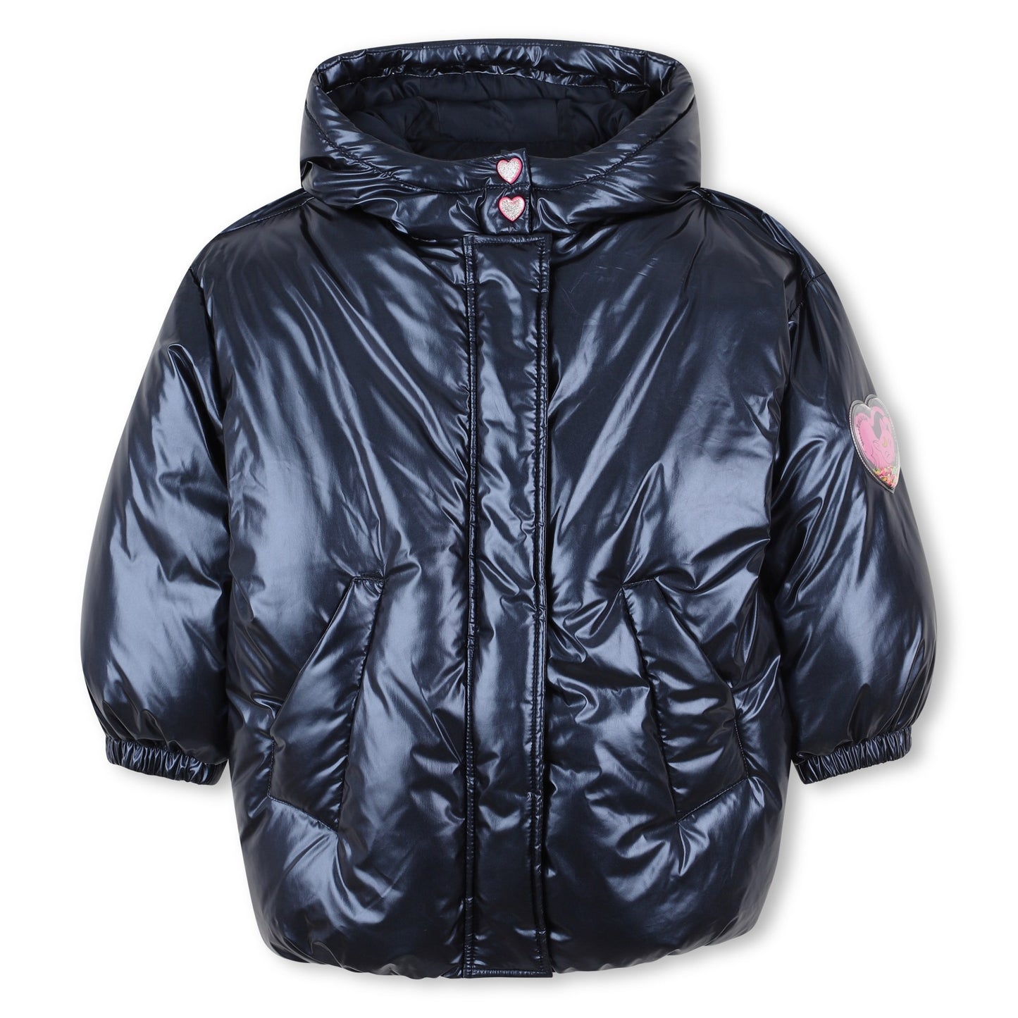 BILLIEBLUSH DOUDOUNE PUFFER JACKET NAVY