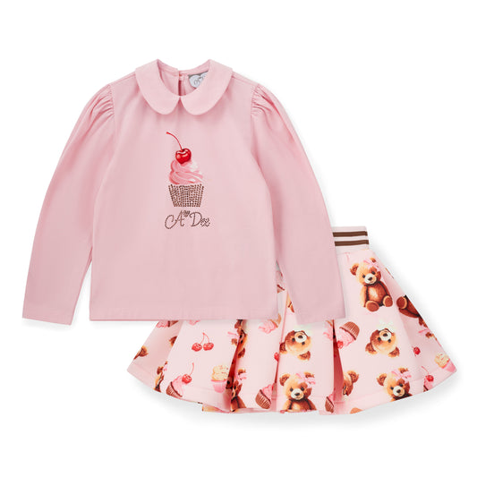 A Dee MABEL Girls skirt set