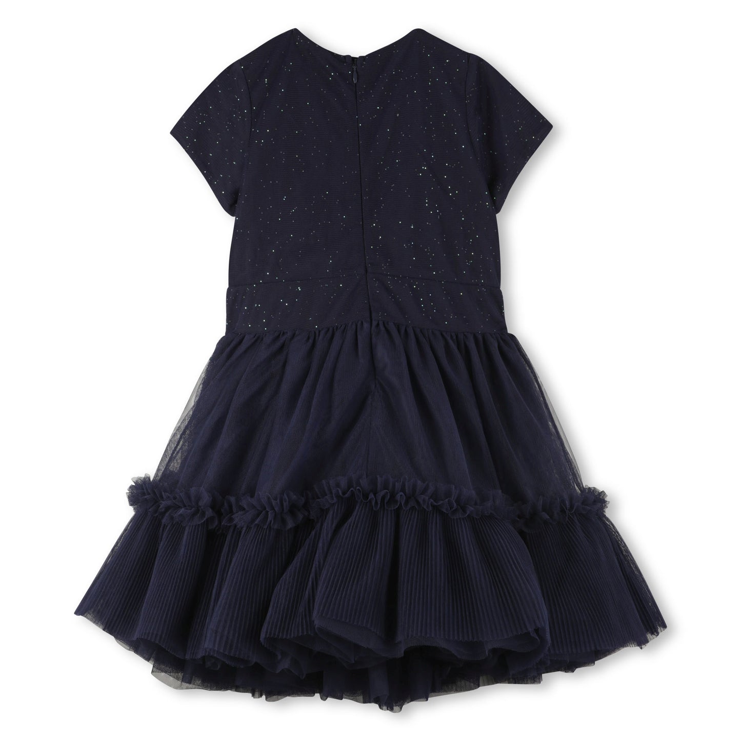 BILLIEBLUSH ROBE MAILLE DRESS NAVY
