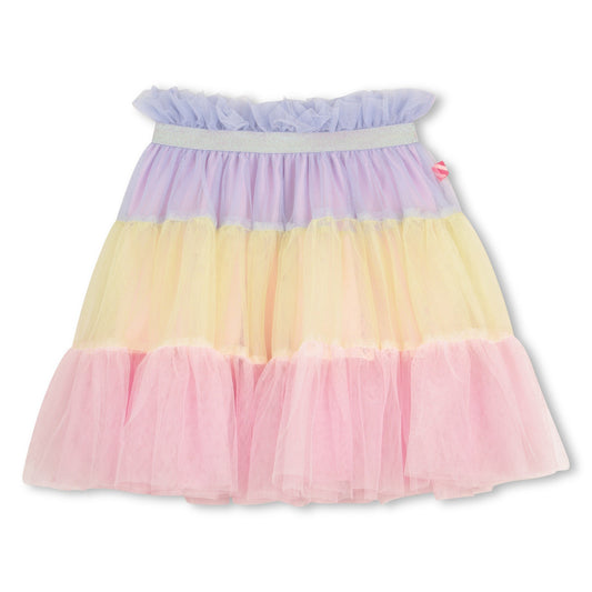 BILLIEBLUSH MESH SKIRT MULTICOLOURED