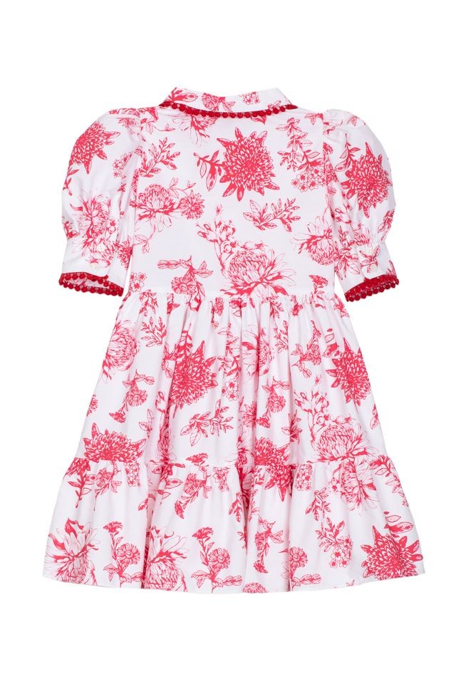 Patachou Red Blossom Dress