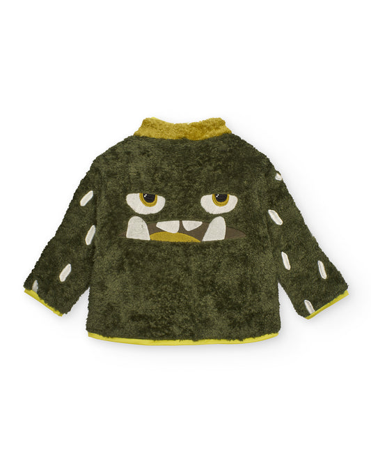 Tuc Tuc Creatures JERSEY JACKET DARK GREEN