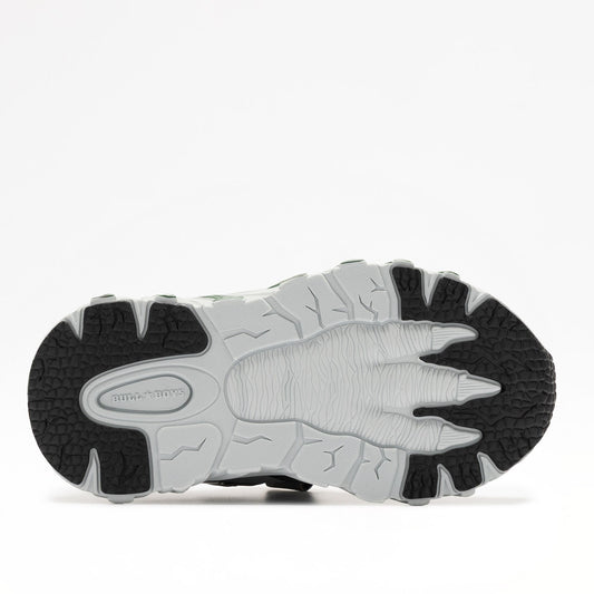 BULL BOYS OCCHIOSAURO SHOES GREY / WHITE / GREEN v2