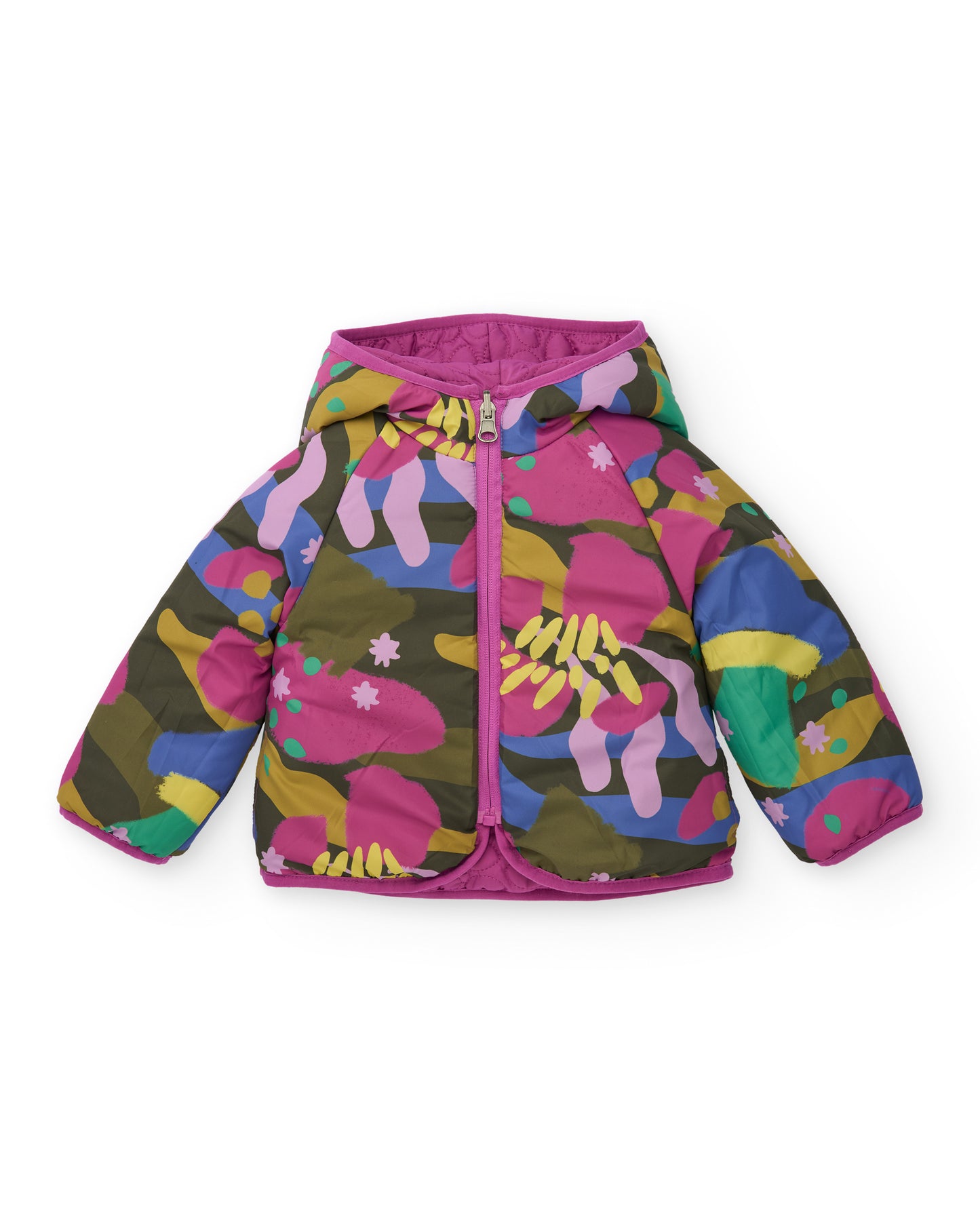 Tuc Tuc Creatures REVERSIBLE PARKA MAGENTA
