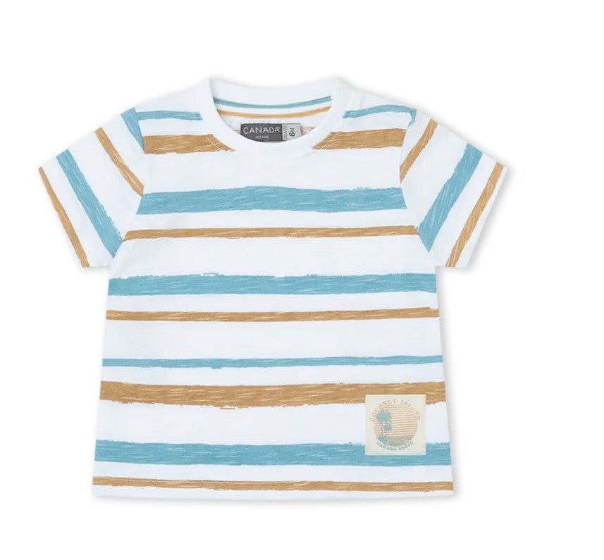 Canada House Boy Striped T-shirt