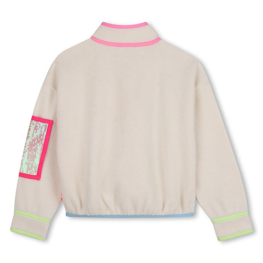 BILLIEBLUSH Shearling Cardigan