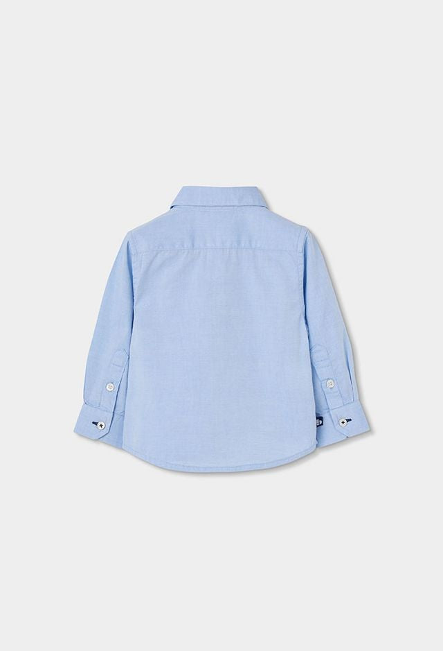Boboli Oxford Shirt for boys in sky blue