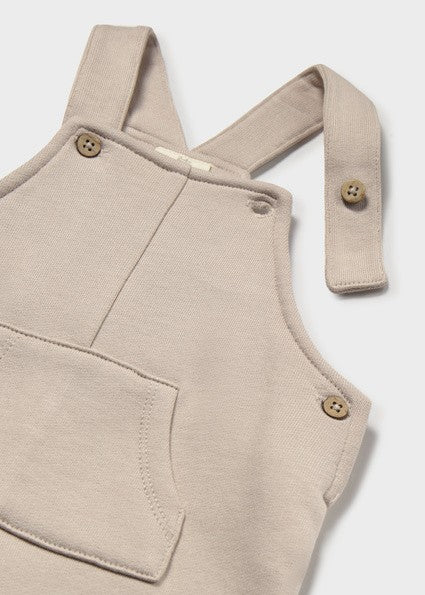 Mayoral Dungarees in Beige