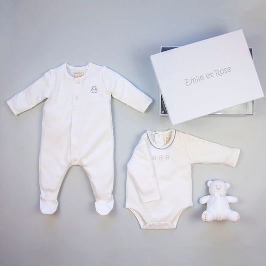 EMILE ET ROSE TATUM WHITE GIFT BOX