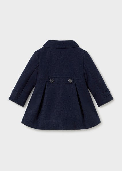 Mayoral Woollen Coat in Navy