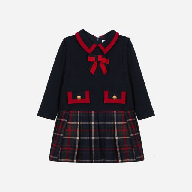 Patachou Baby Girl Navy Dress