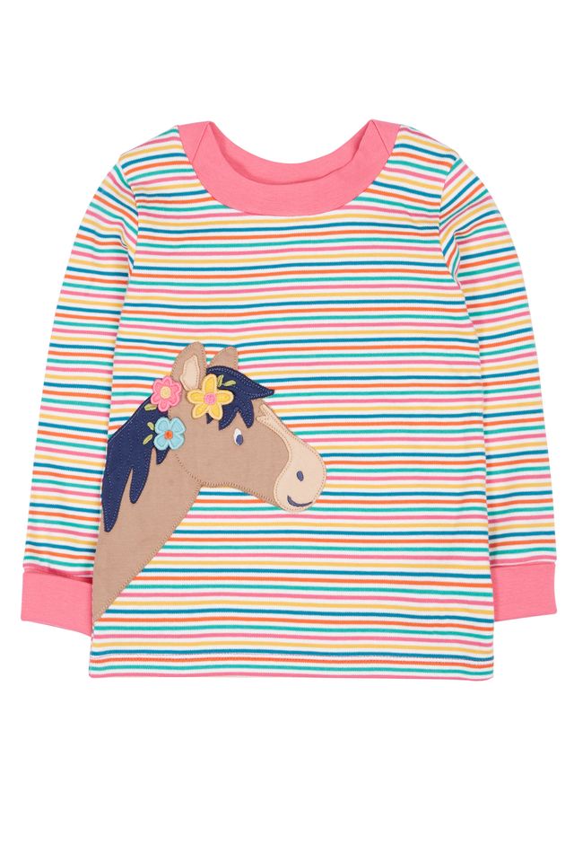 FRUGI EASY ON TOP MULTI STRIPE/HORSE