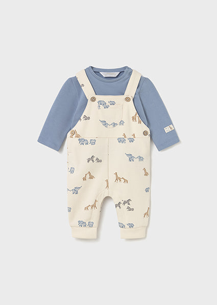 Mayoral Baby Boy dungarees set