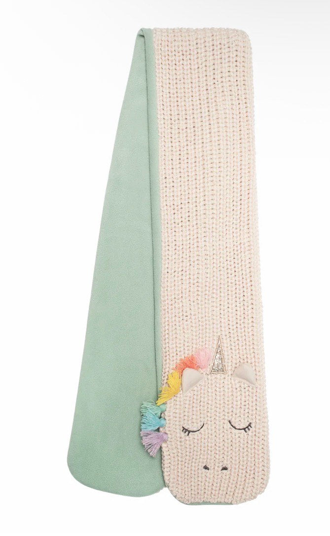 Rockahula Rainbow Unicorn Knitted Scarf