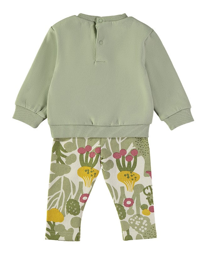 BABYBOL BABY'S 2 PCS SET KHAKI