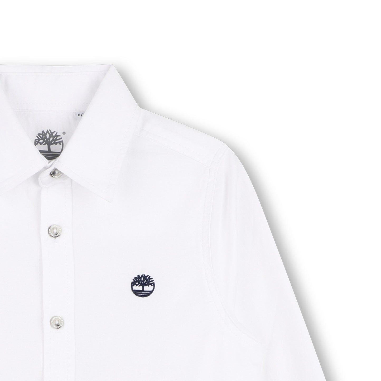 TIMBERLAND BOY LONG SLEEVED SHIRT WHITE